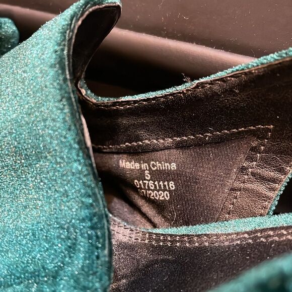 ASOS Design Symphony Velvet Slingback Heels US 7 - Picture 2 of 8